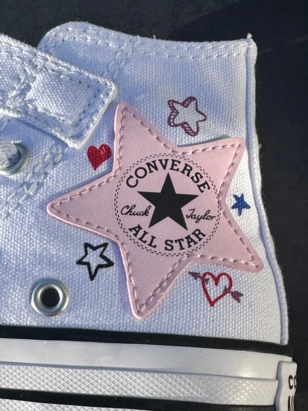 Converse CTAS Hi White Canvas Casual Girls Sneaker Youth Kids 11K | 12K | 2Y NEW